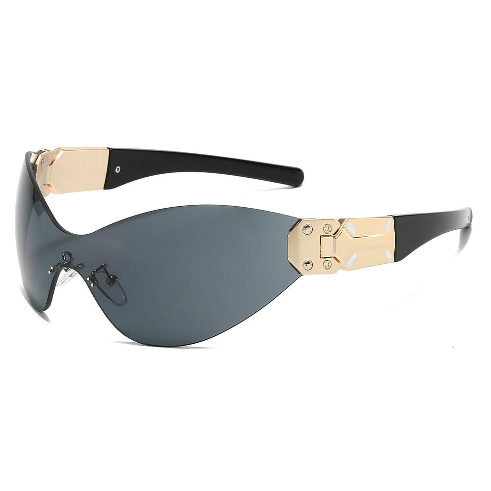 High-Performance Retro Shield Sunglasses Kalsten