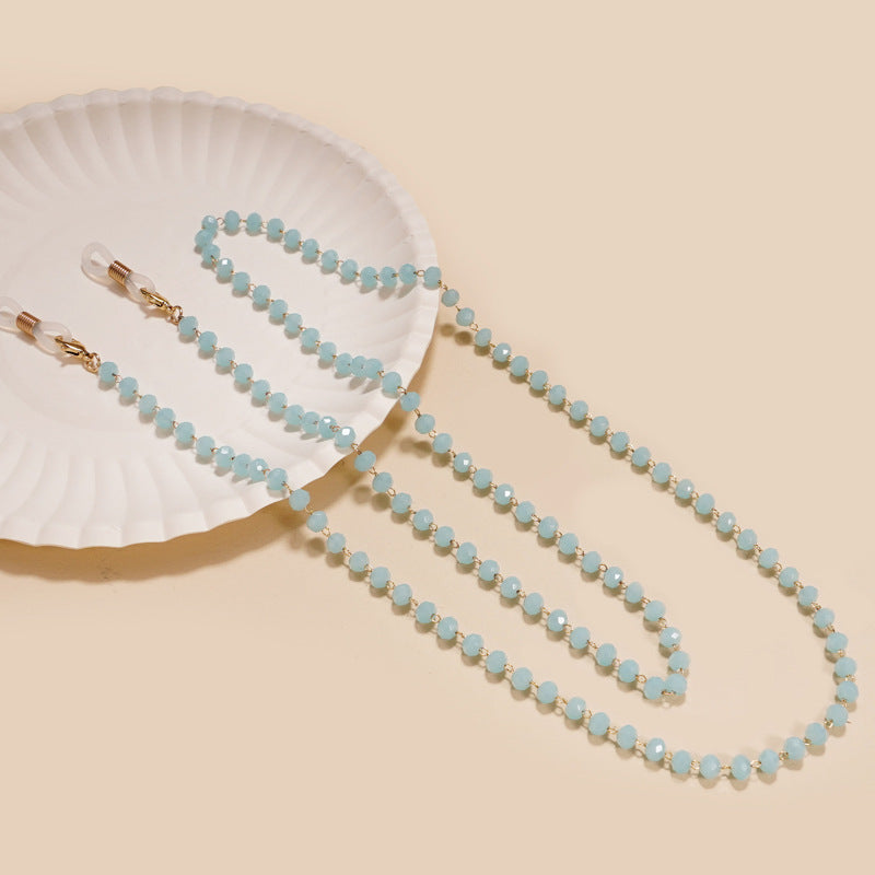 Elegant Beaded Eyewear Chain Kalsten