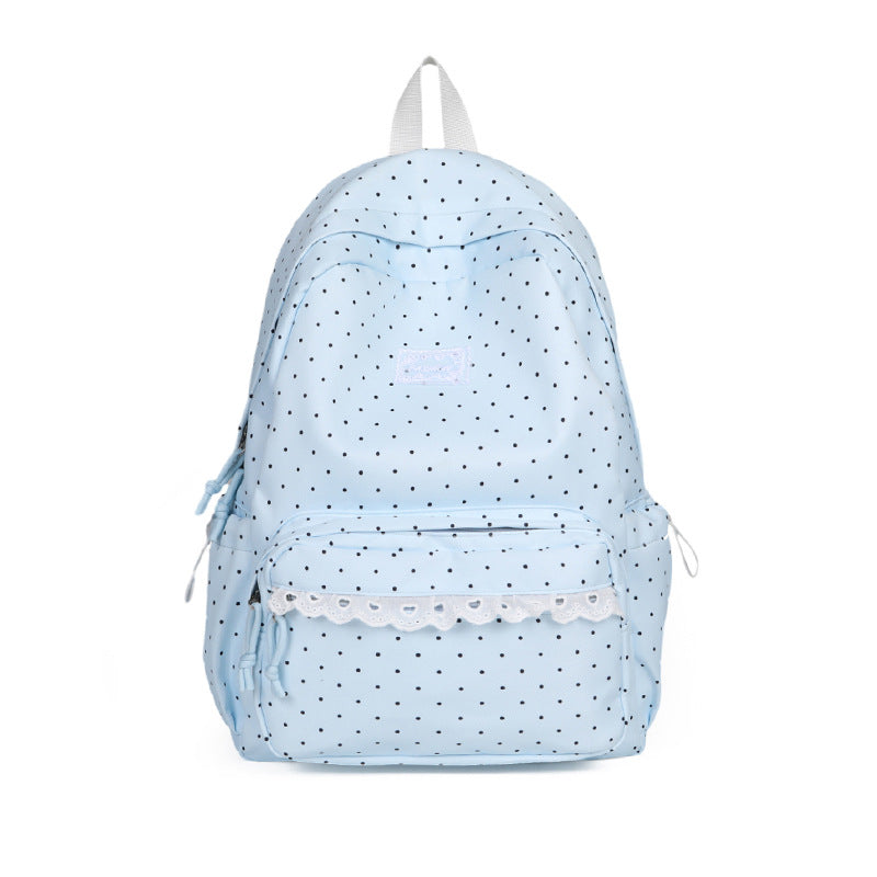 Cute Decorative Polka Dot Backpack Kalsten
