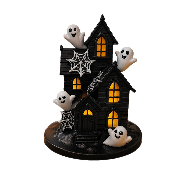Halloween Deco House with spooky ghosts Kalsten