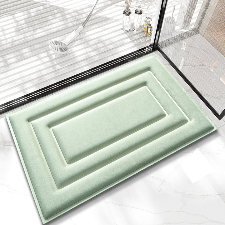 Soft Velvety Bathroom Mat Kalsten