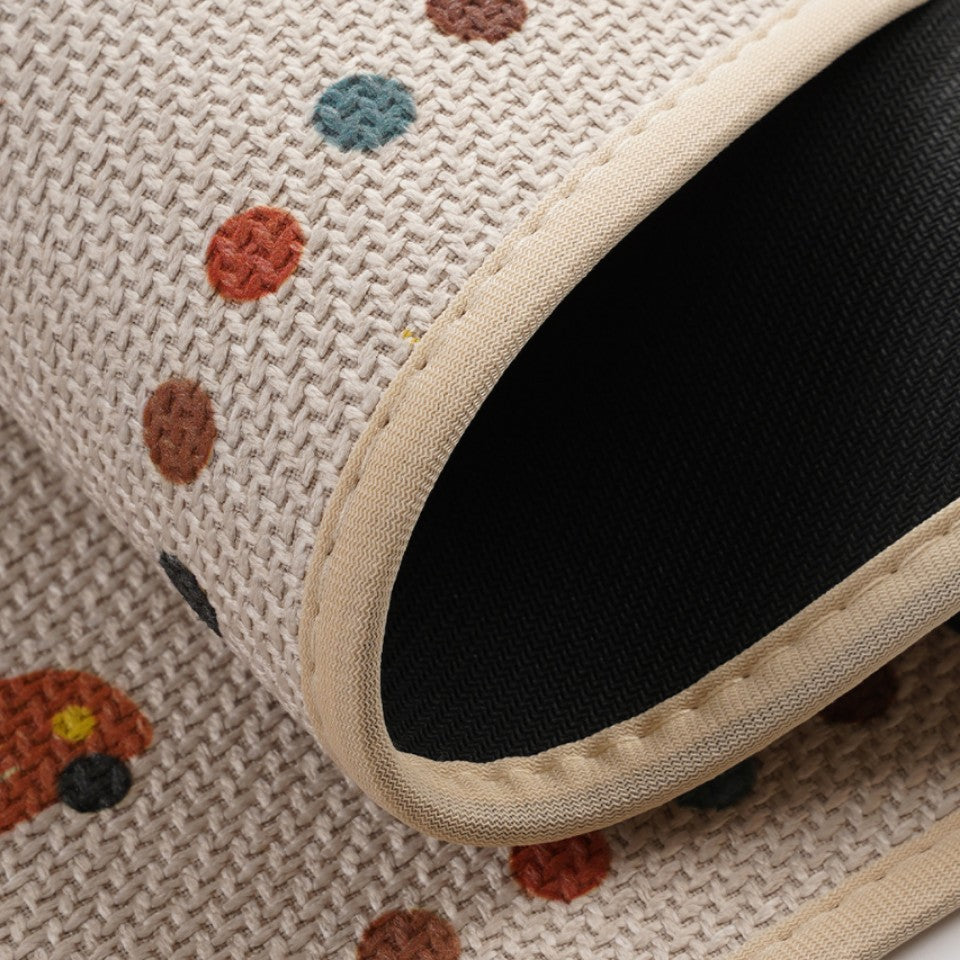 Whimsical Cat-Themed Bath Mat Kalsten