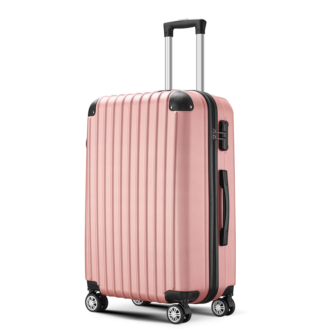 Unisex Durable Hard Shell Rolling Suitcase Kalsten