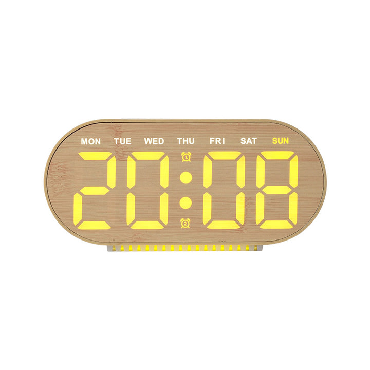 Digital Light Alarm Clock with Temperature Display Kalsten