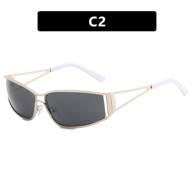 Women's sporty sunglasses in futuristic style Kalsten