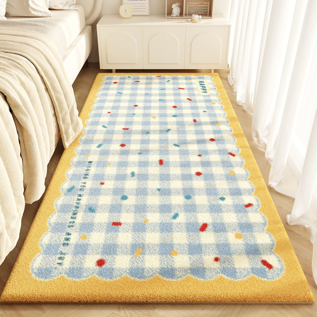 Cute Cartoon-Themed Plush Bath Mat