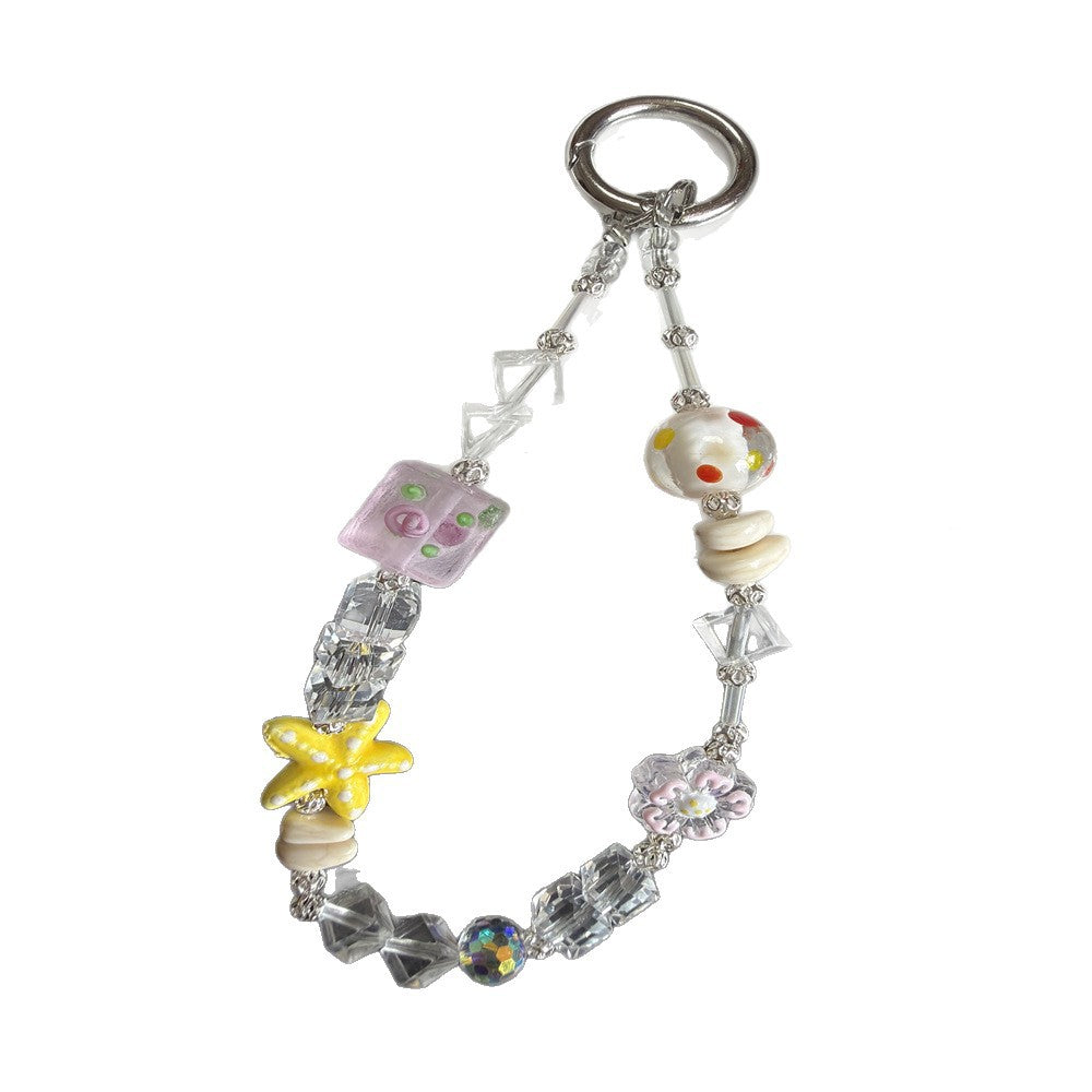 Decorative Beaded Charm Keychain Kalsten 1790135504