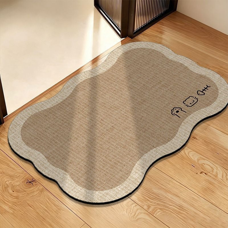 Decorative Pet-Themed Area Mat Kalsten