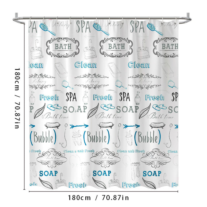 Decorative Shower Curtain Kalsten