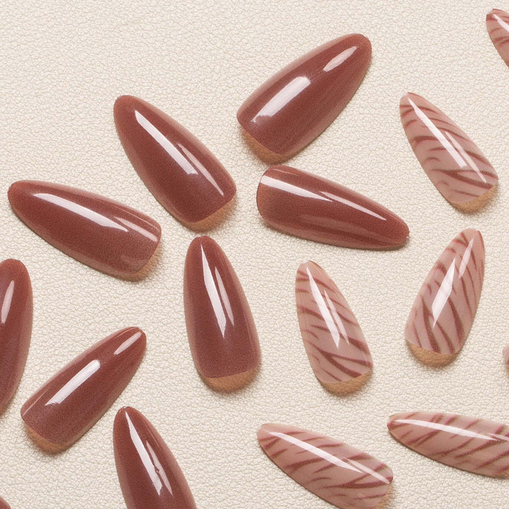 Artistic Press-On Nail Tips