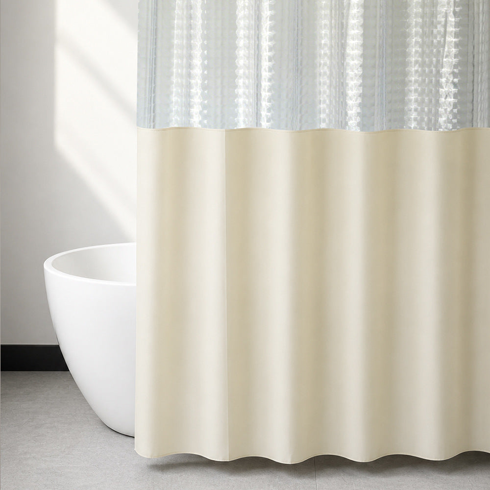 Textured Waterproof Shower Curtain Kalsten
