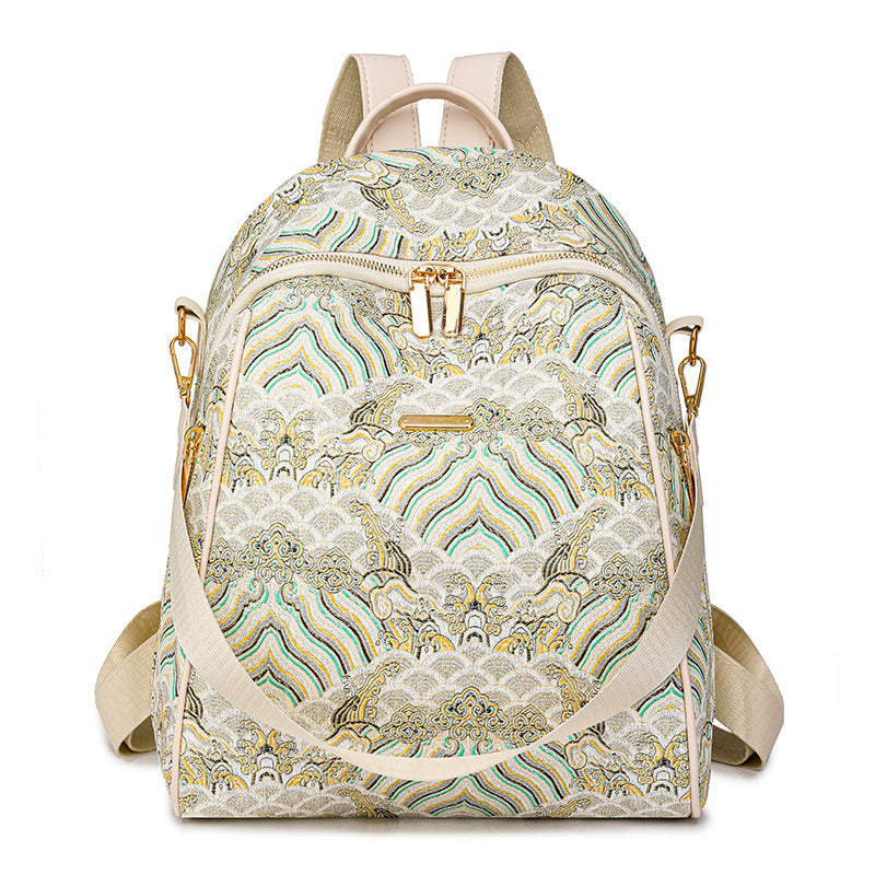 Bohemian Patterned Backpack