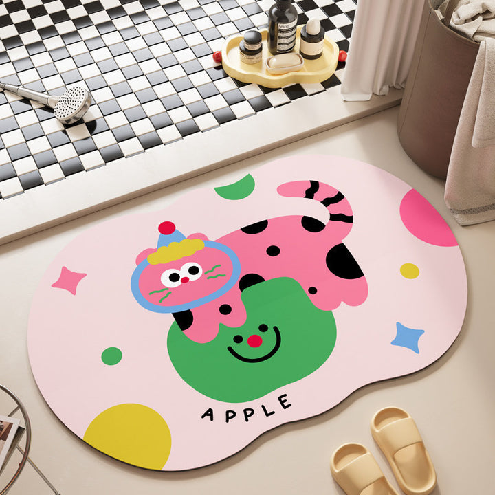Decorative Bath Mat Kalsten