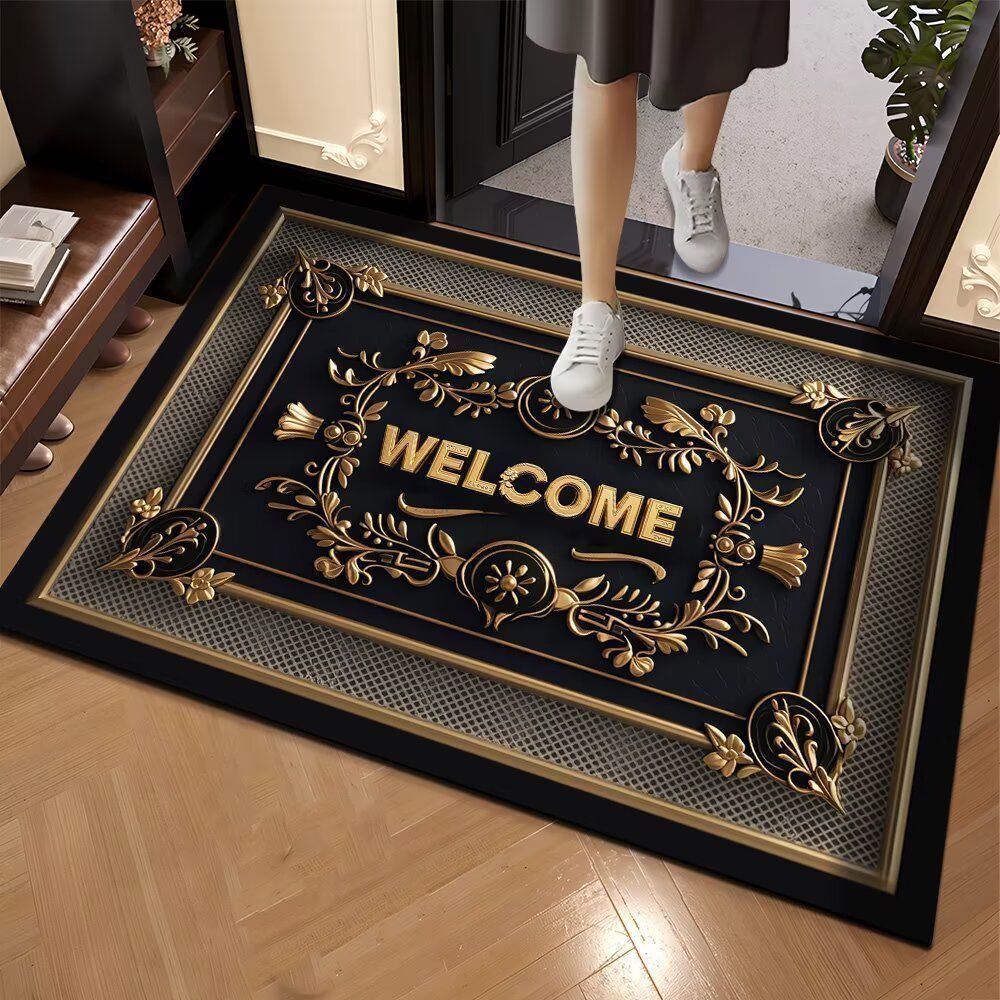 Artistic Welcome Mat