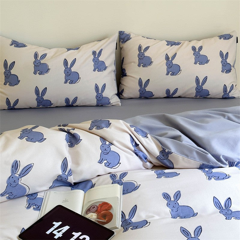 Dotted bedding set made of cotton satin with an extra soft touch