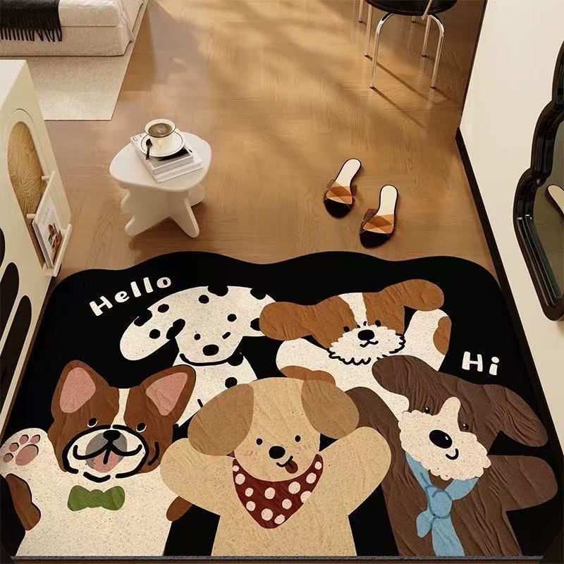 Playful Cartoon Doormat