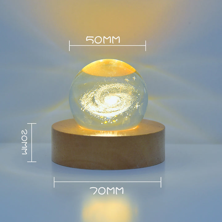 Galaxy-Themed Decorative Table Lamp