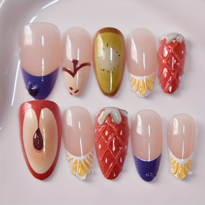 Artistic Gel Nail Art Design Kalsten