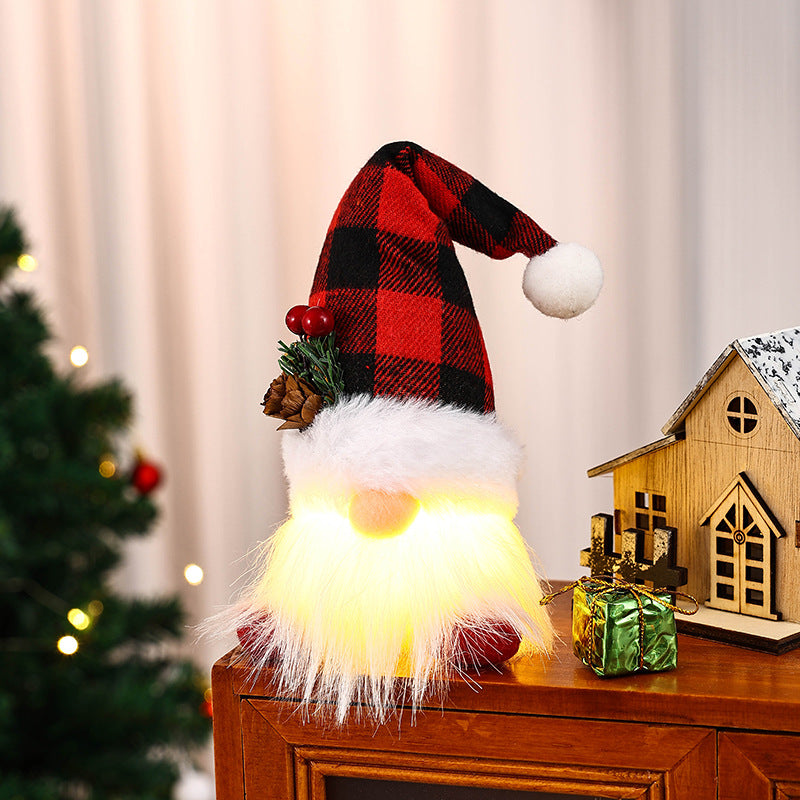Illuminated Santa Claus Figure Kalsten