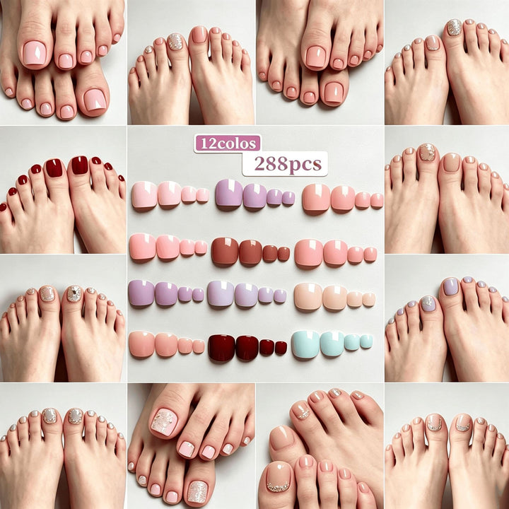 Premium Classic Press-On Nail Set Kalsten