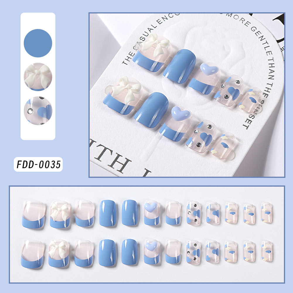 Decorative Nail Art Press-On Set Kalsten