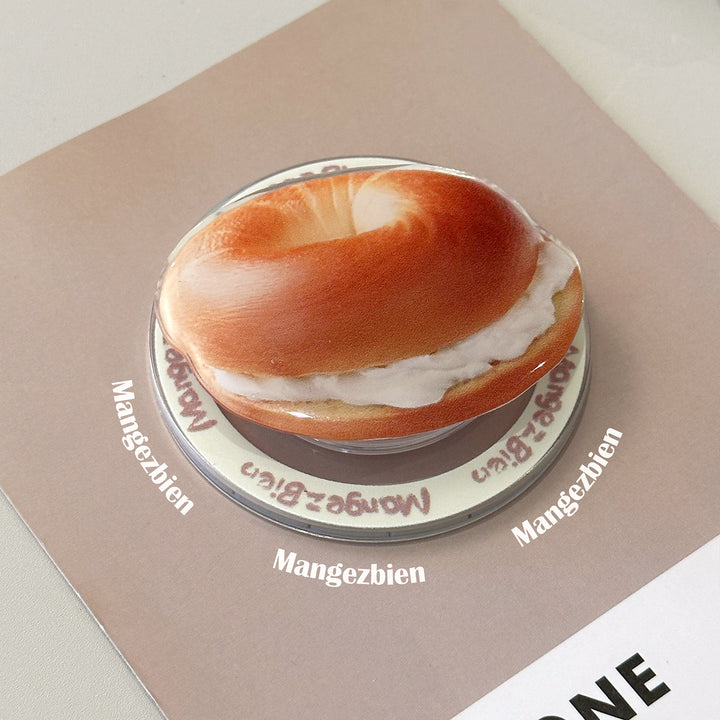 Bagel-shaped coffee cup coasters Kalsten