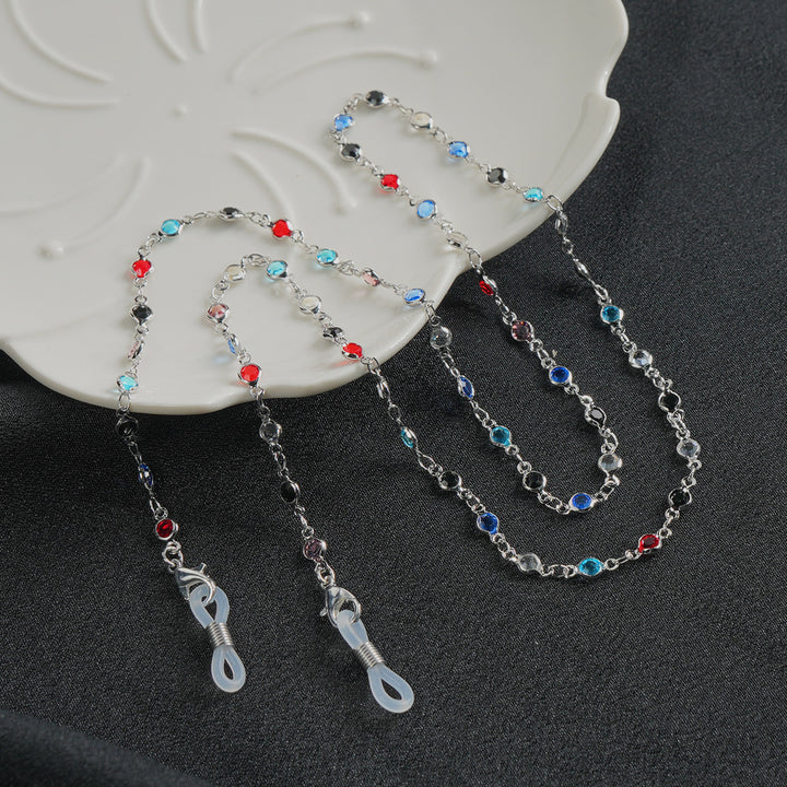 Stylish Gemstone Eyewear Chain Kalsten