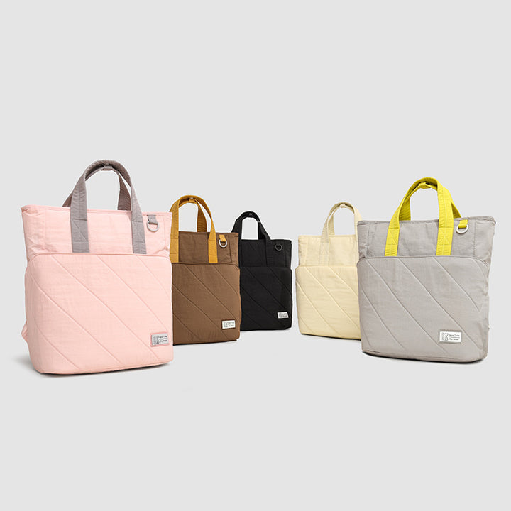 Quilted Versatile Backpack Kalsten