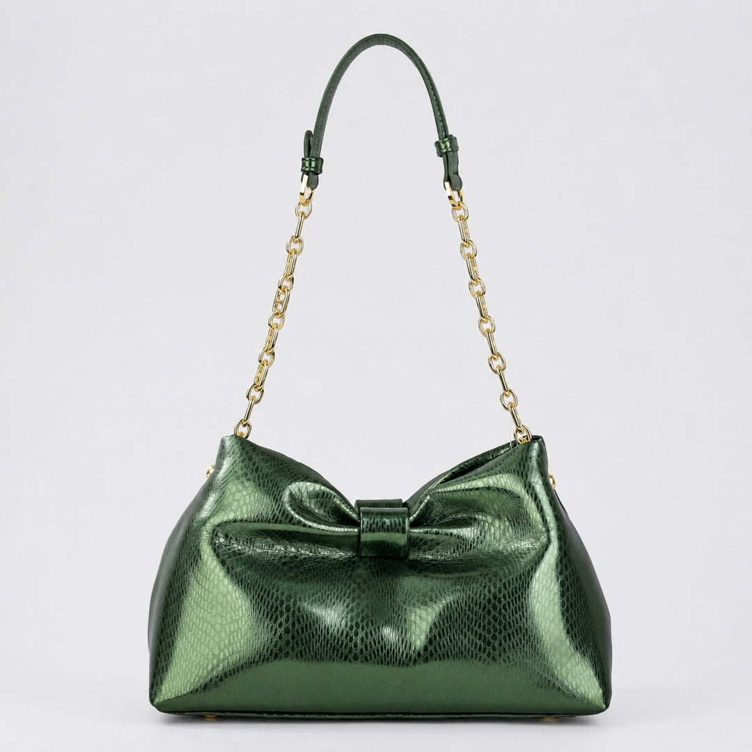 Decorative Metallic Handbag