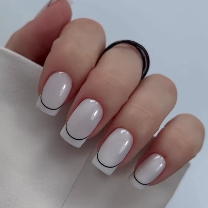 Elegant Heart-Designed Press-On Nail Tips Kalsten
