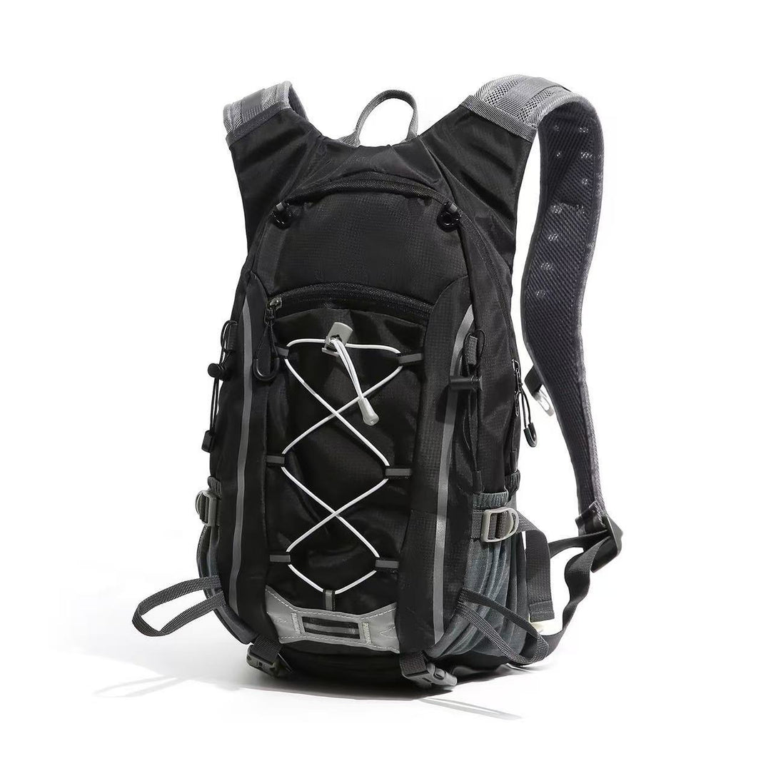 Sporty hiking backpack with ergonomic carrying system and reflective accents Kalsten
