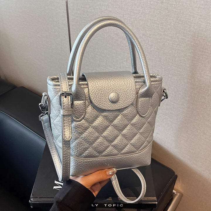 Quilted Mini Top-Handle Handbag Kalsten
