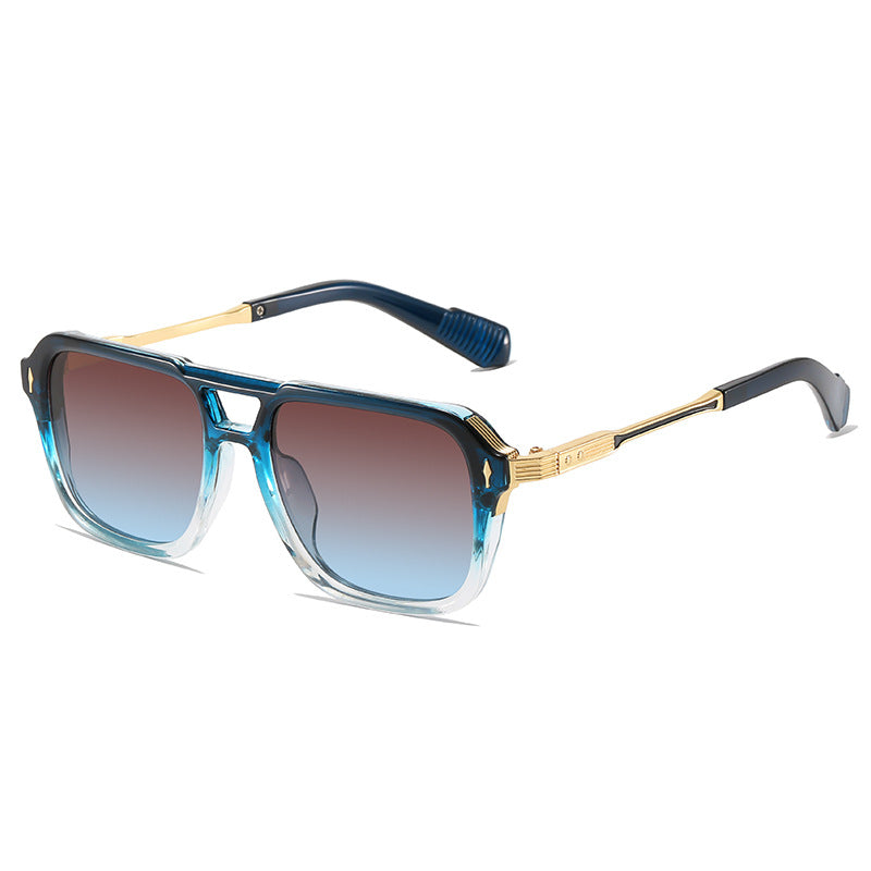 Bold Geometric Frame Sunglasses Kalsten