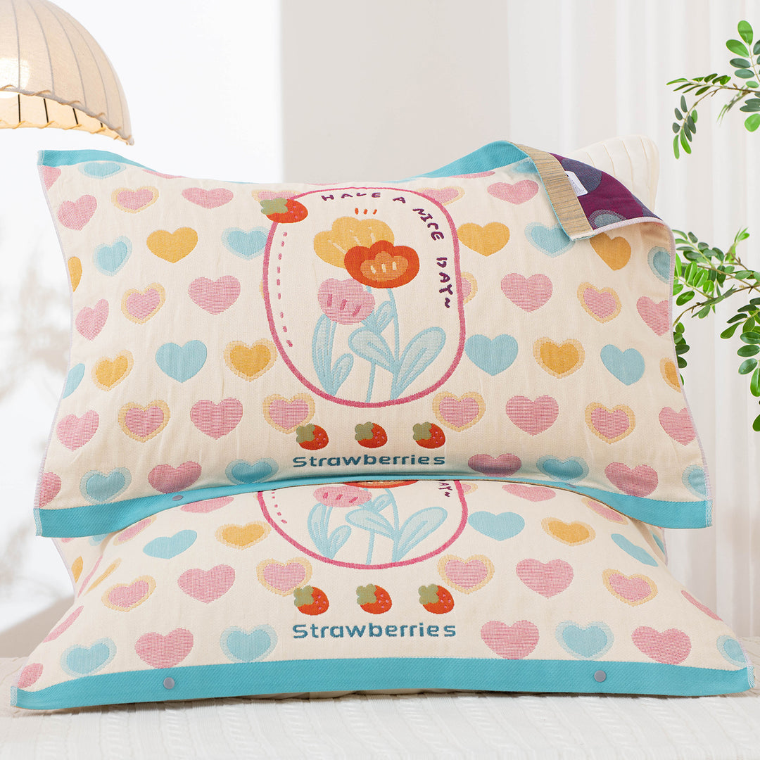 Women's cushion covers with cheerful patchwork design Kalsten