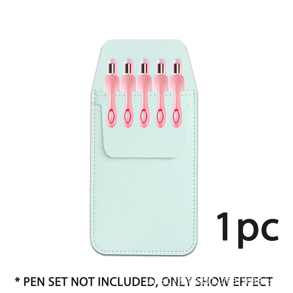 Stylish Leather Pencil Case Holder