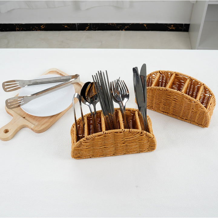 Woven Multi-Compartment Storage Caddy Kalsten