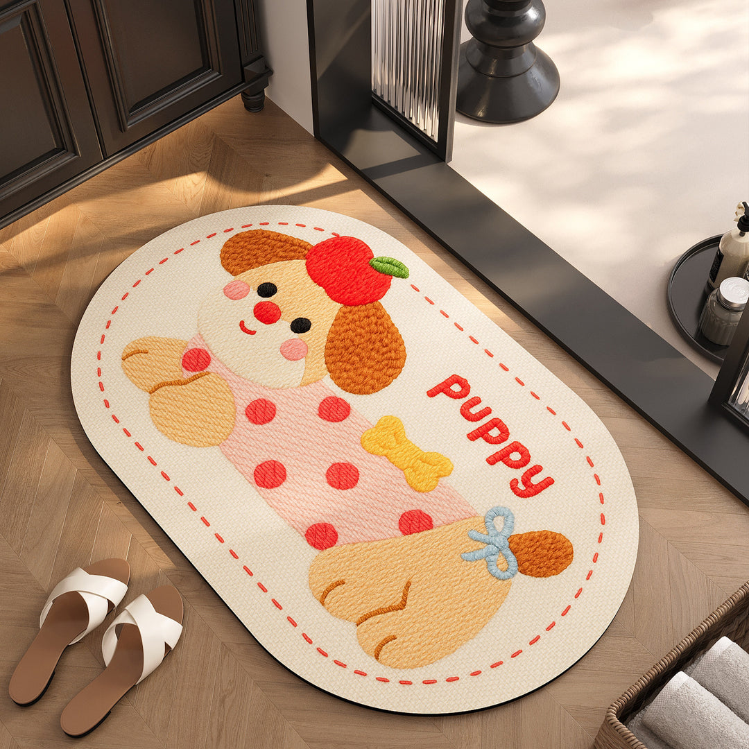 Playful Animal-Themed Area Rug