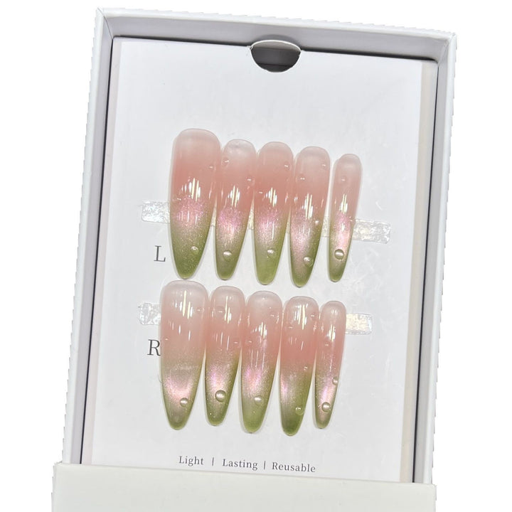 Stiletto Ombre Press-On Nail Set Kalsten
