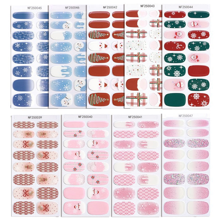 Festive-Themed Nail Art Stickers