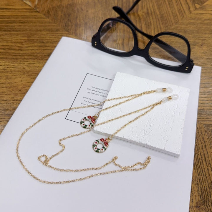 Festive Christmas Tree Eyewear Chain Kalsten