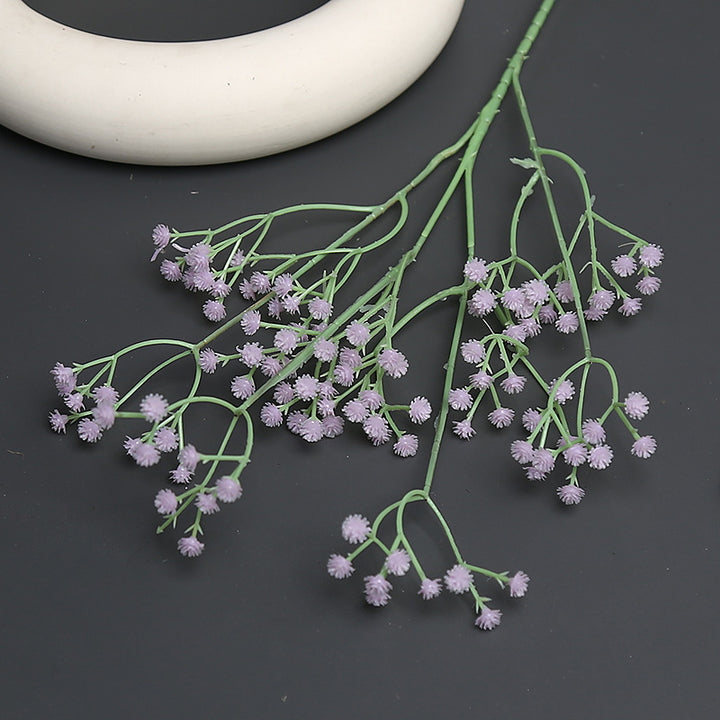 Artificial Blue Floral Spray for Home Decor