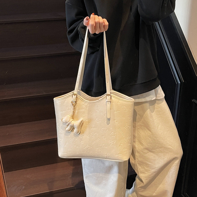 Textured Leather Tote Kalsten