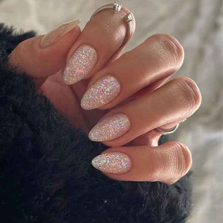 Glittering Stiletto Press-On Nails Kalsten
