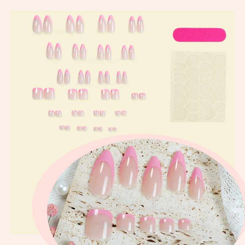 Premium Press-On Nail Set with Ombre Design Kalsten