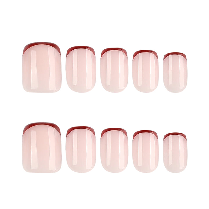 Elegant and stylish nail art with narrow colored accents Kalsten