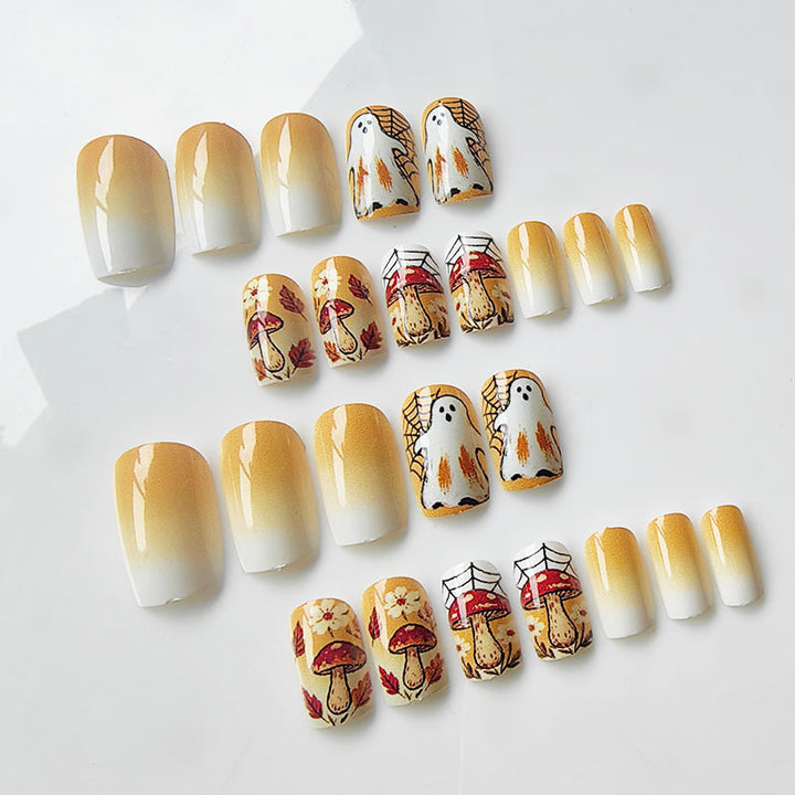 Artificial nails in Halloween design Kalsten