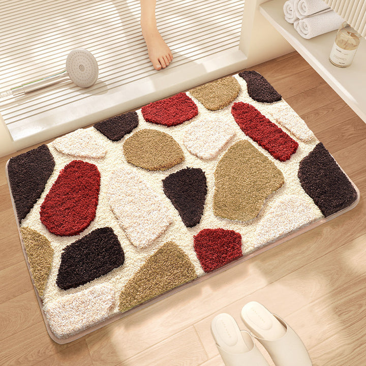 Plush Decorative Bath Mat Kalsten
