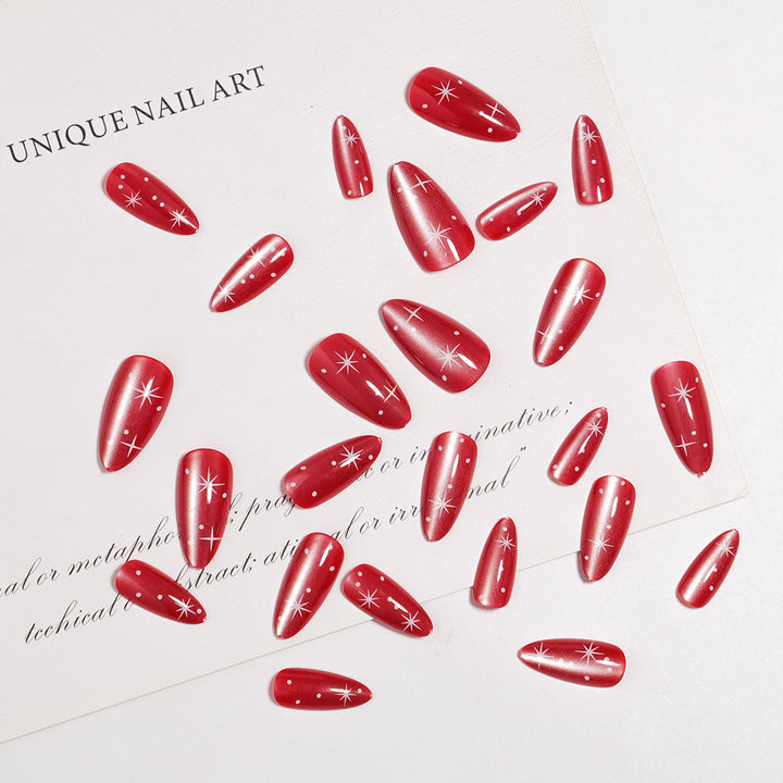 Glamorous Press-On Nail Design Kalsten