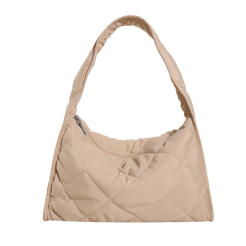 Quilted Puff Shoulder Bag