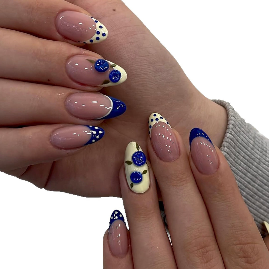 Artificial Nails with Artistic Accents Kalsten
